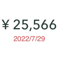 2022年7月29日のビットコイン